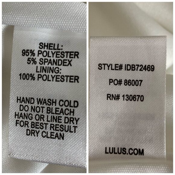 LULUS NWOT Song of Love White Off-the-Shoulder Maxi Wedding Dress Women's Sz S - Picture 14 of 14